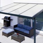 Pergola premium 4x3m acrylique klima blue