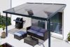 
                                            Pergola premium 4x3m polycarbonate bronce
                                    