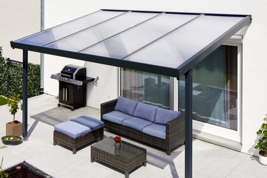 
                                                            Pergola premium 4x3m polycarbonate clair
                                                    