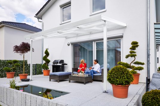 
                                                            Pergola premium 4x3m blanc
                                                    